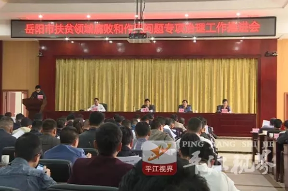 全市扶贫领域腐败和作风问题专项治理工作推进