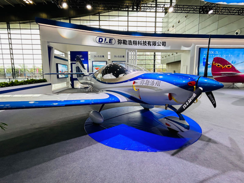 弥勒浩翔展位。 何彪摄