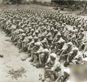 川军20军在湖南平江驻守近7年 足球篮球是必修课