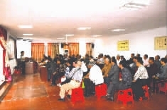 孔子学校授课现场。