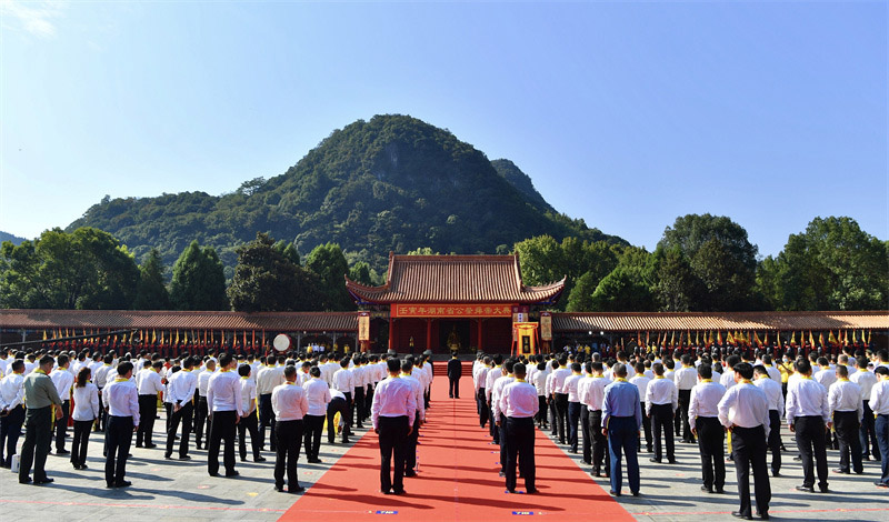 大典现场。李长宏摄
