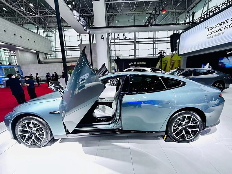 参展车辆。何彪摄